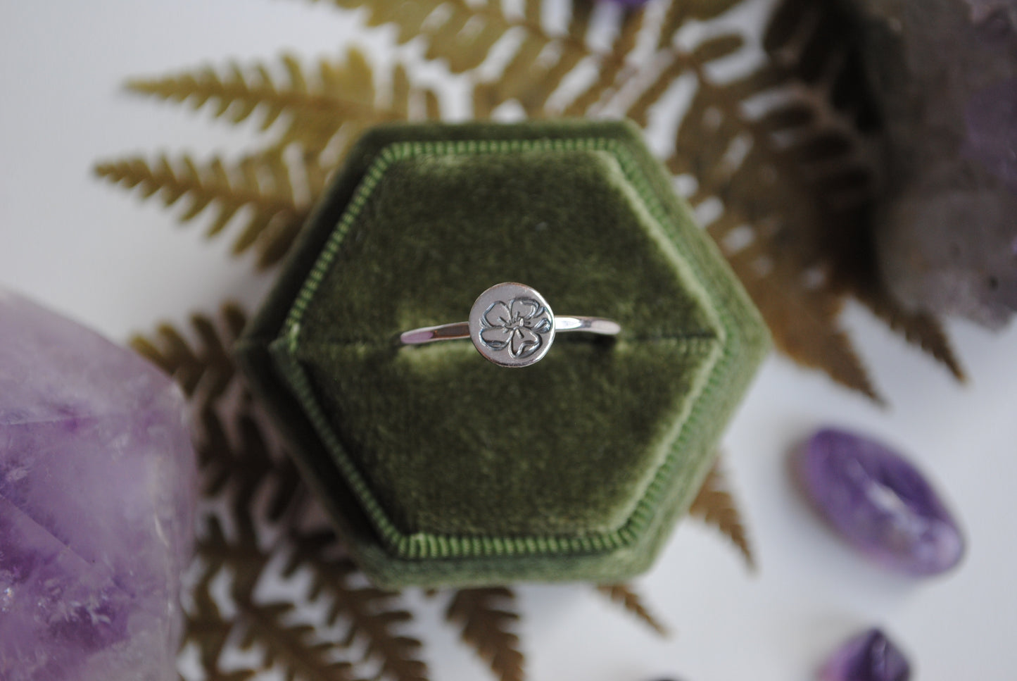 Flower Stamped Stacker | MTO