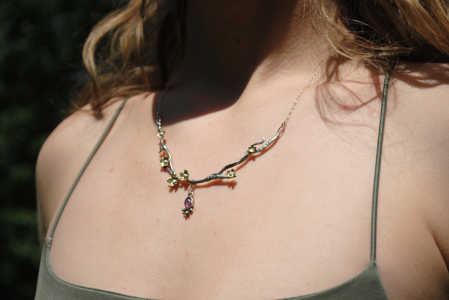 Branching Blossom Necklace