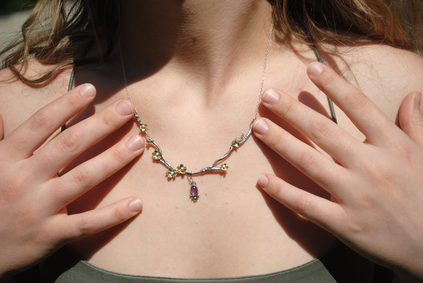 Branching Blossom Necklace
