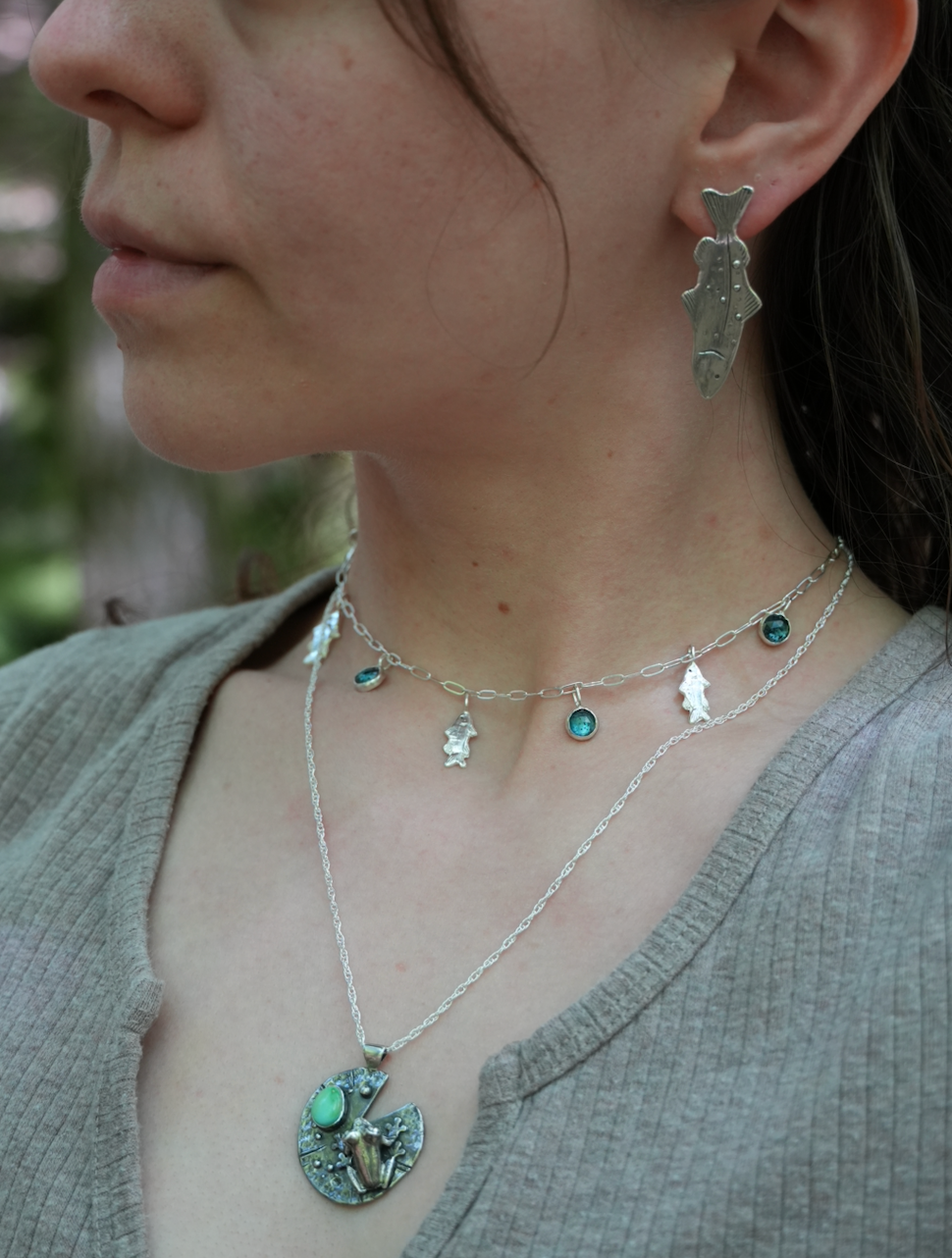 Upstream Charm Necklace | Pre-Order