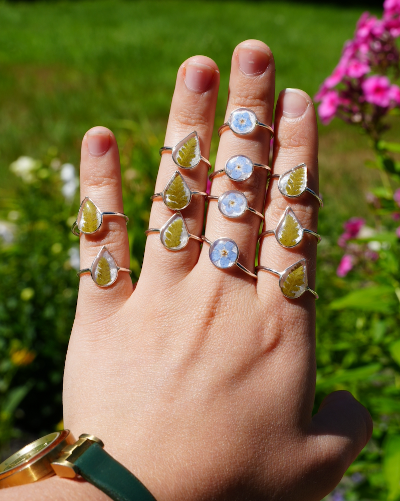 Forget-Me-Not Ring | MTO