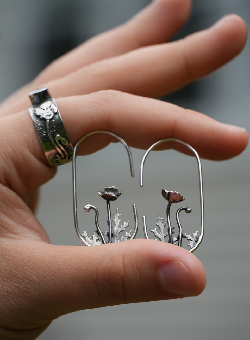 Poppy Dangles