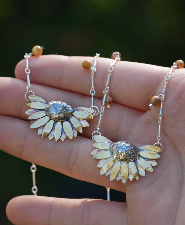 Sunflower Necklaces