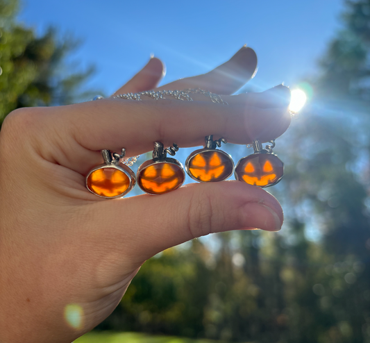 Jack-O-Lantern Pendants