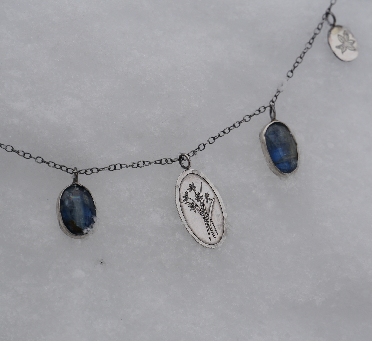 Glory of the Snow Charm Necklace | One-of-a-Kind