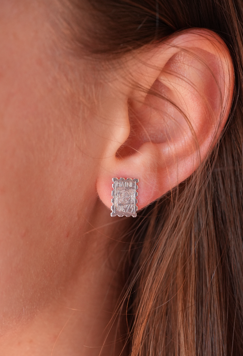 Maine Stamp Studs | Pre-Order