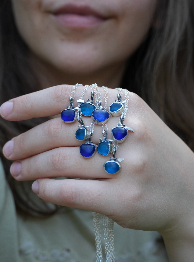 Blueberry Pendant | Ready to Ship!