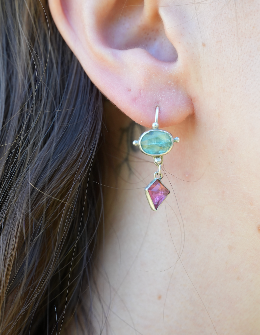 Strawberry Rhubarb Earrings| Ready to Ship