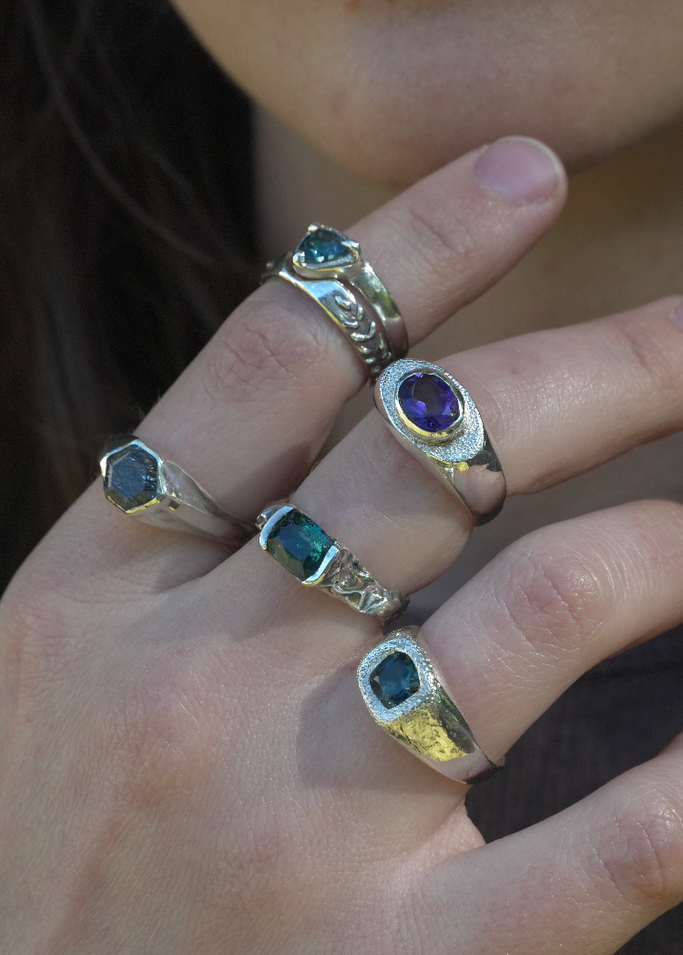 Equinox Amethyst Ring | Size 7.5