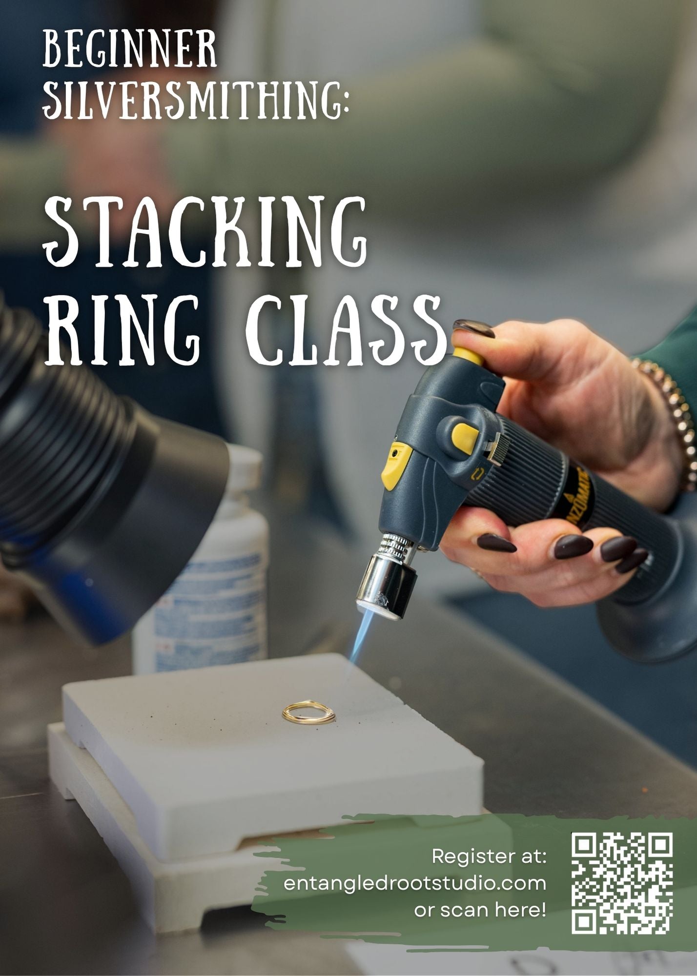 Silversmith Class | Make Your Own Stacking Rings