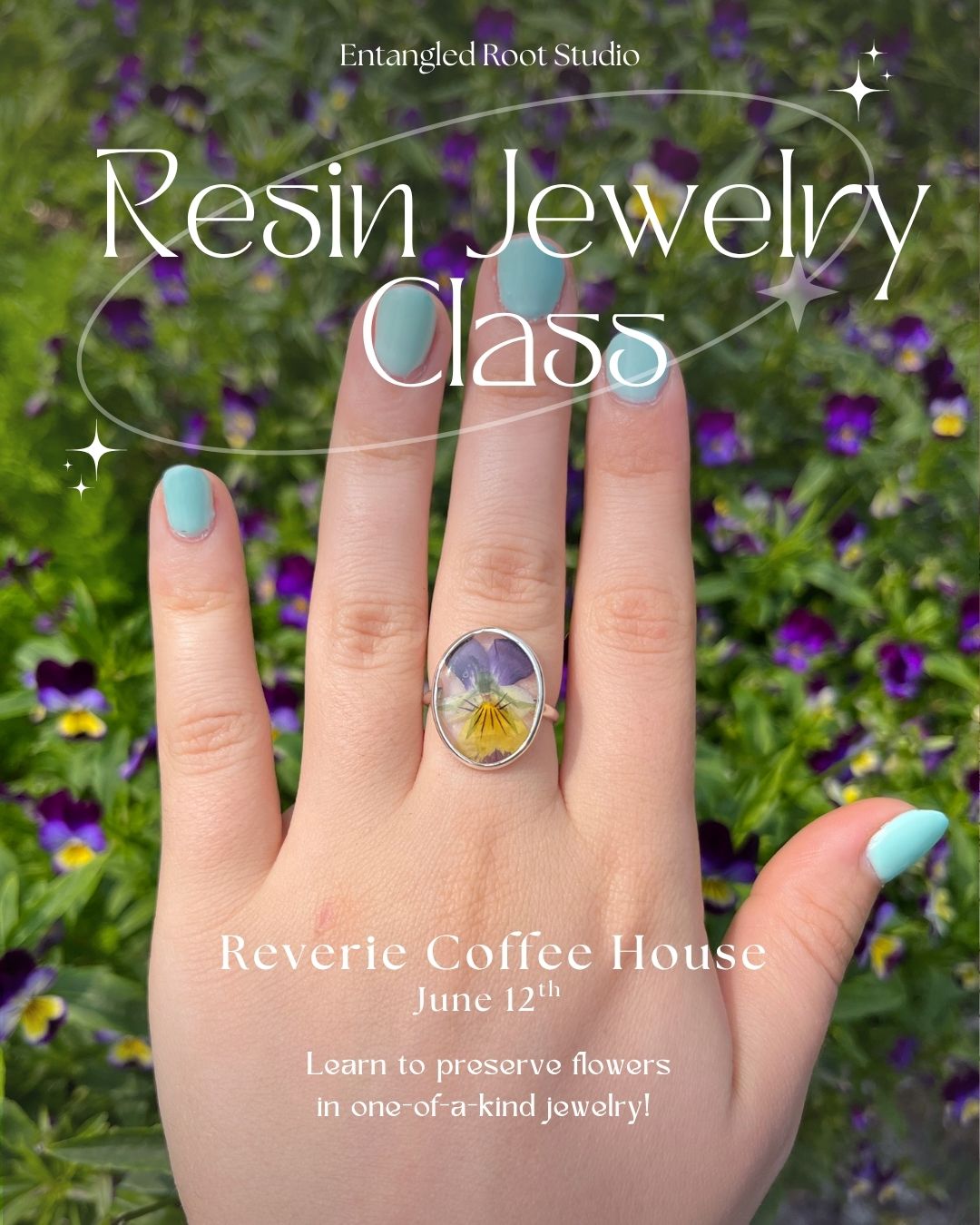 Resin Workshop | Reverie Coffeehouse