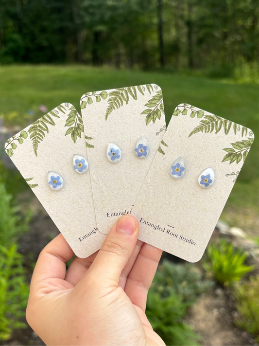 Forget-Me-Not Studs | MTO
