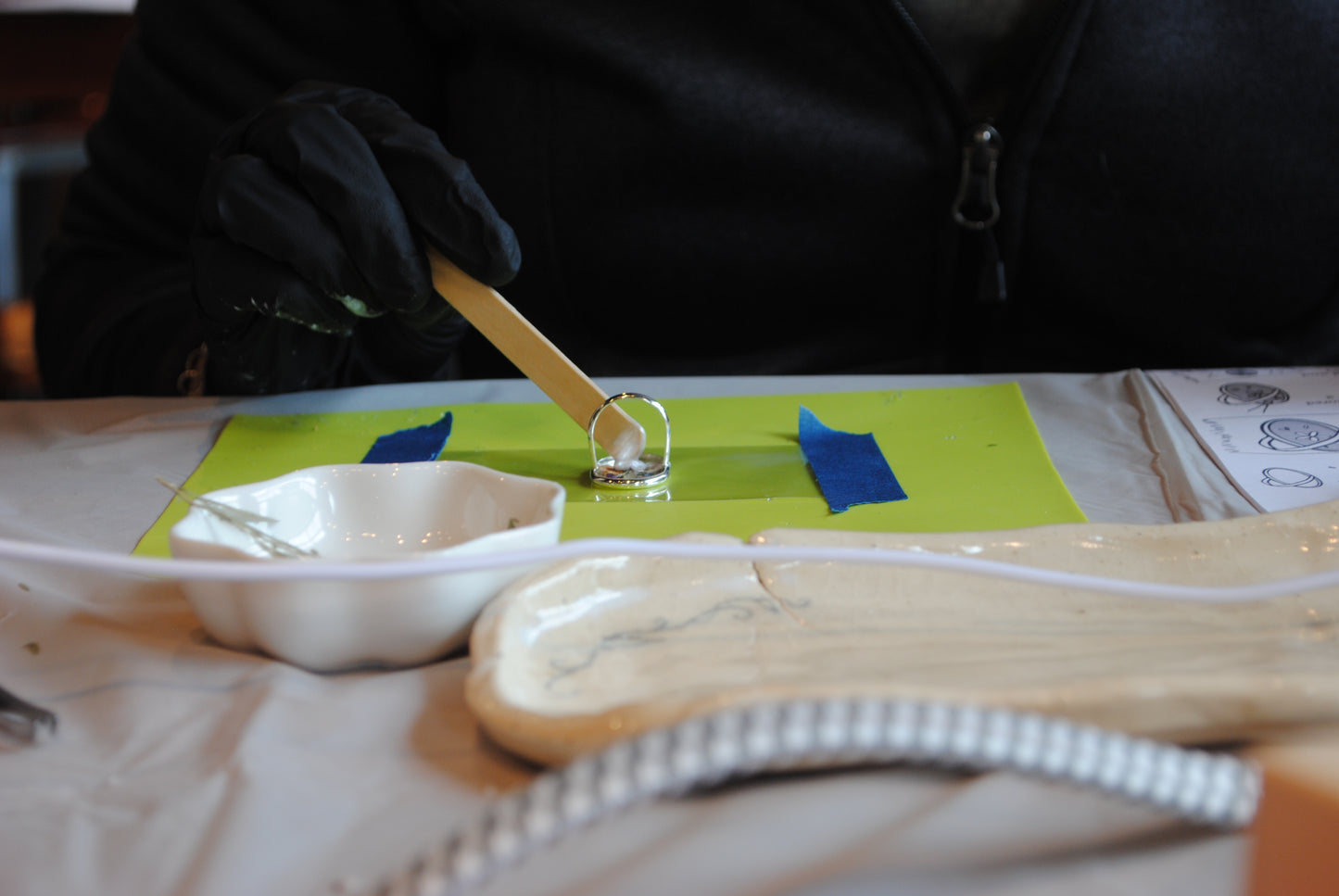 Resin Workshop | Reverie Coffeehouse