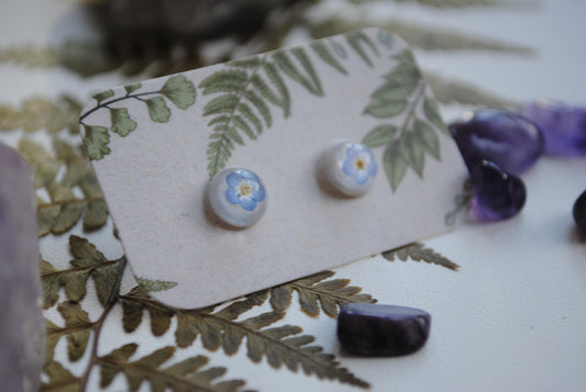 Forget-Me-Not Studs