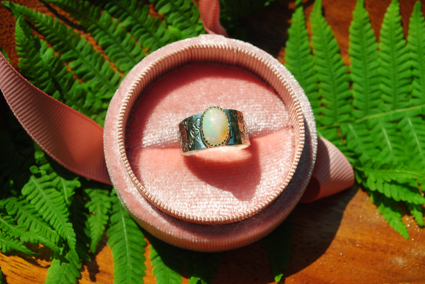 Blooming Opal Ring