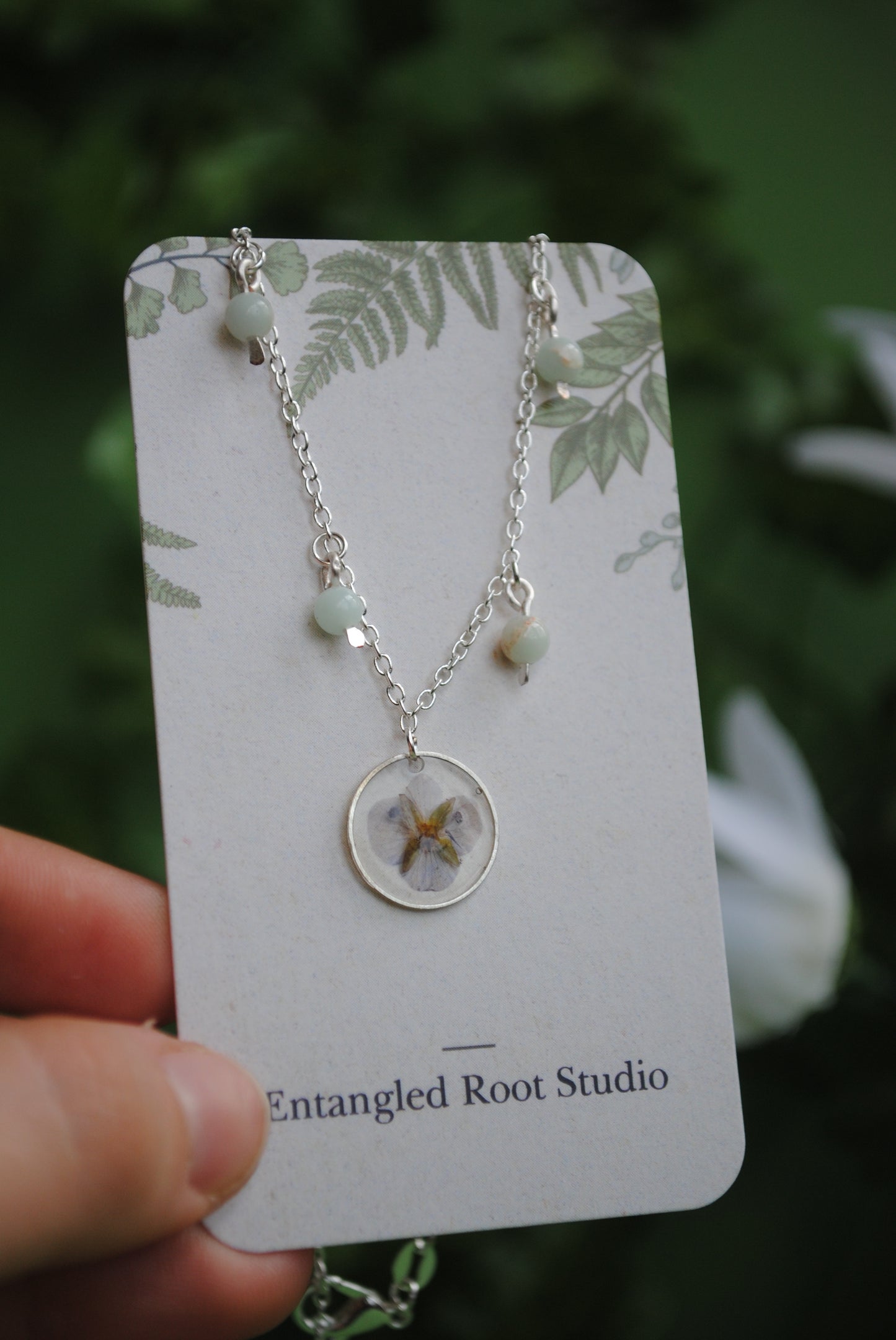 Dancing Bluebell Necklace