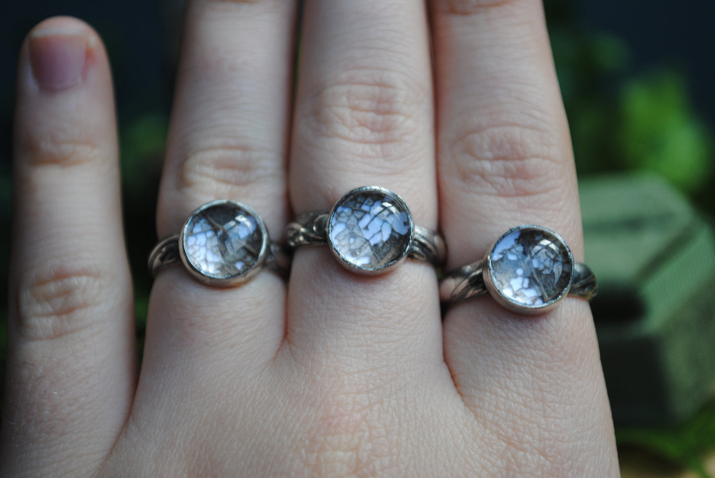 Skeleton Leaf Ring