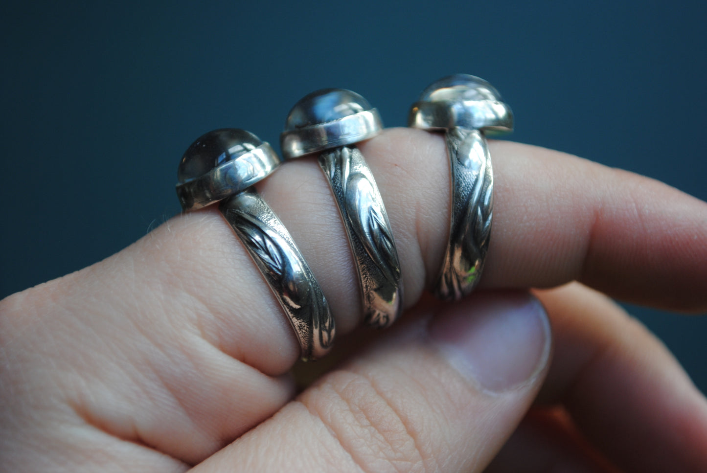 Skeleton Leaf Ring