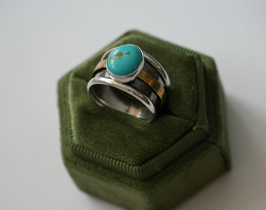 Turquoise Fidget Ring