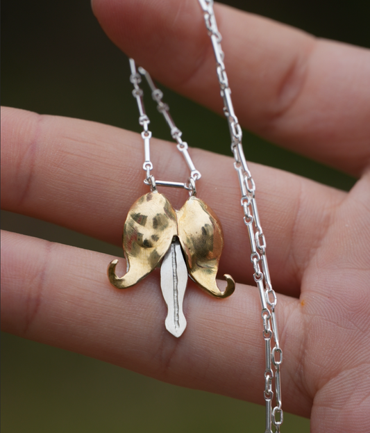 Bleeding Heart Pendant | MTO