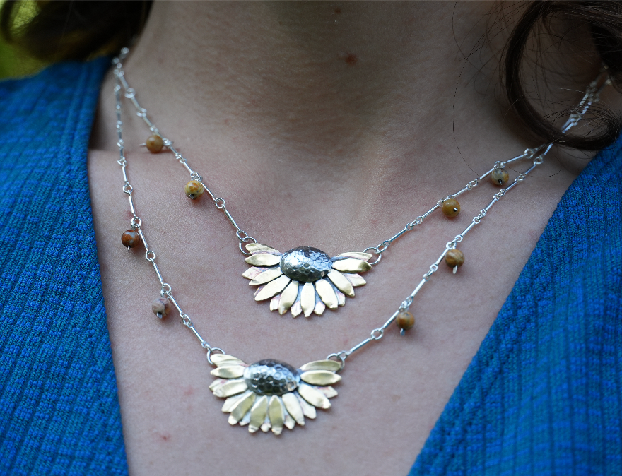 Sunflower Necklaces