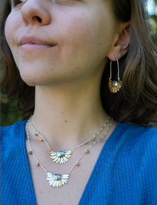 Sunflower Necklaces