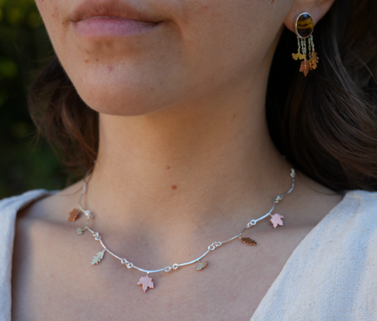 Fall Leaf Necklace | MTO