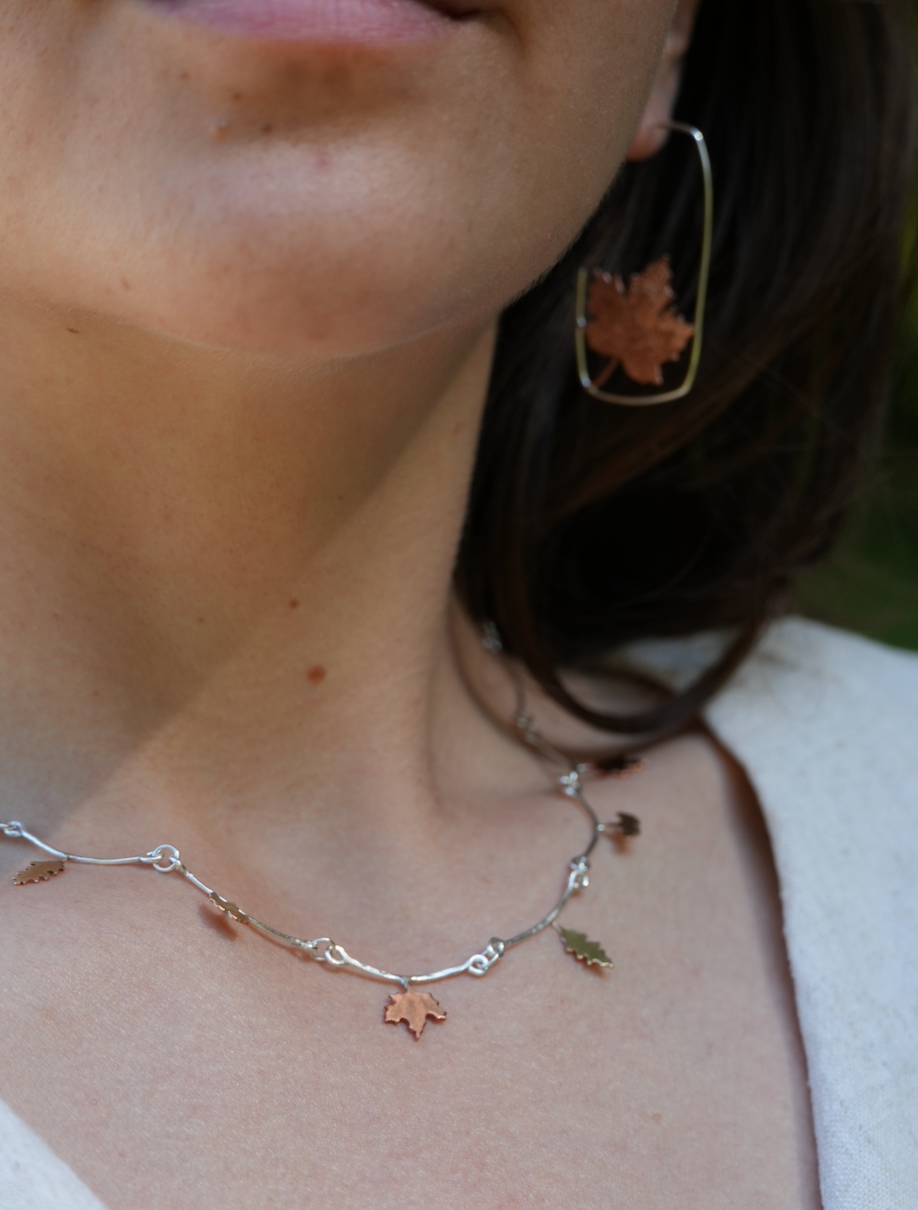 Fall Leaf Necklace | MTO