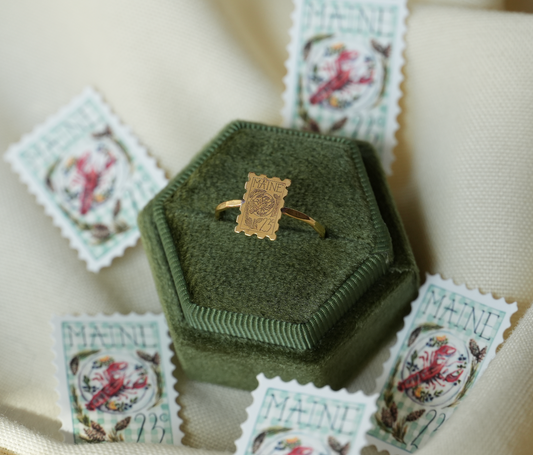 Mini Maine Stamp Ring | Pre-Order