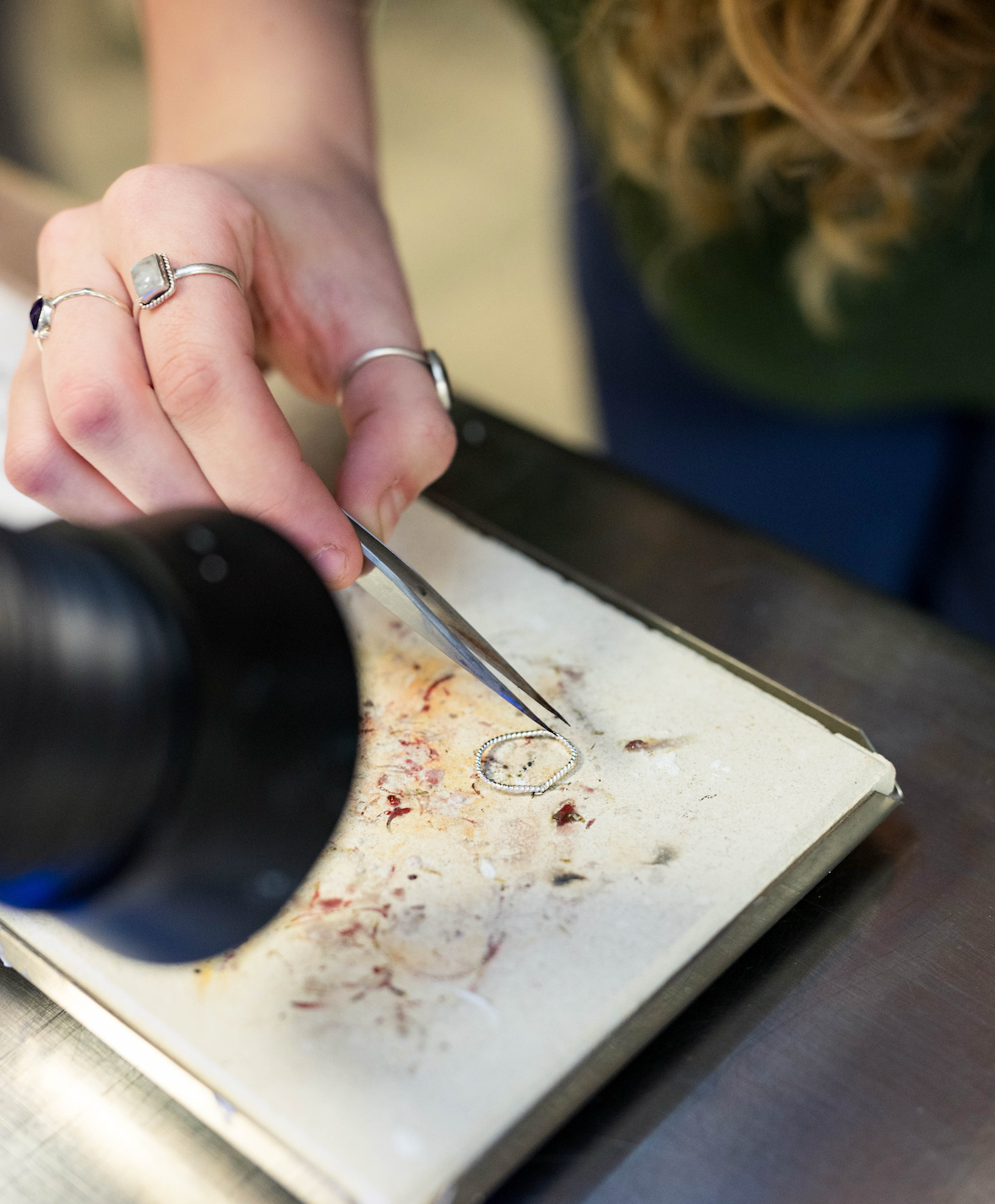 Silversmith Class | Make Your Own Stacking Rings