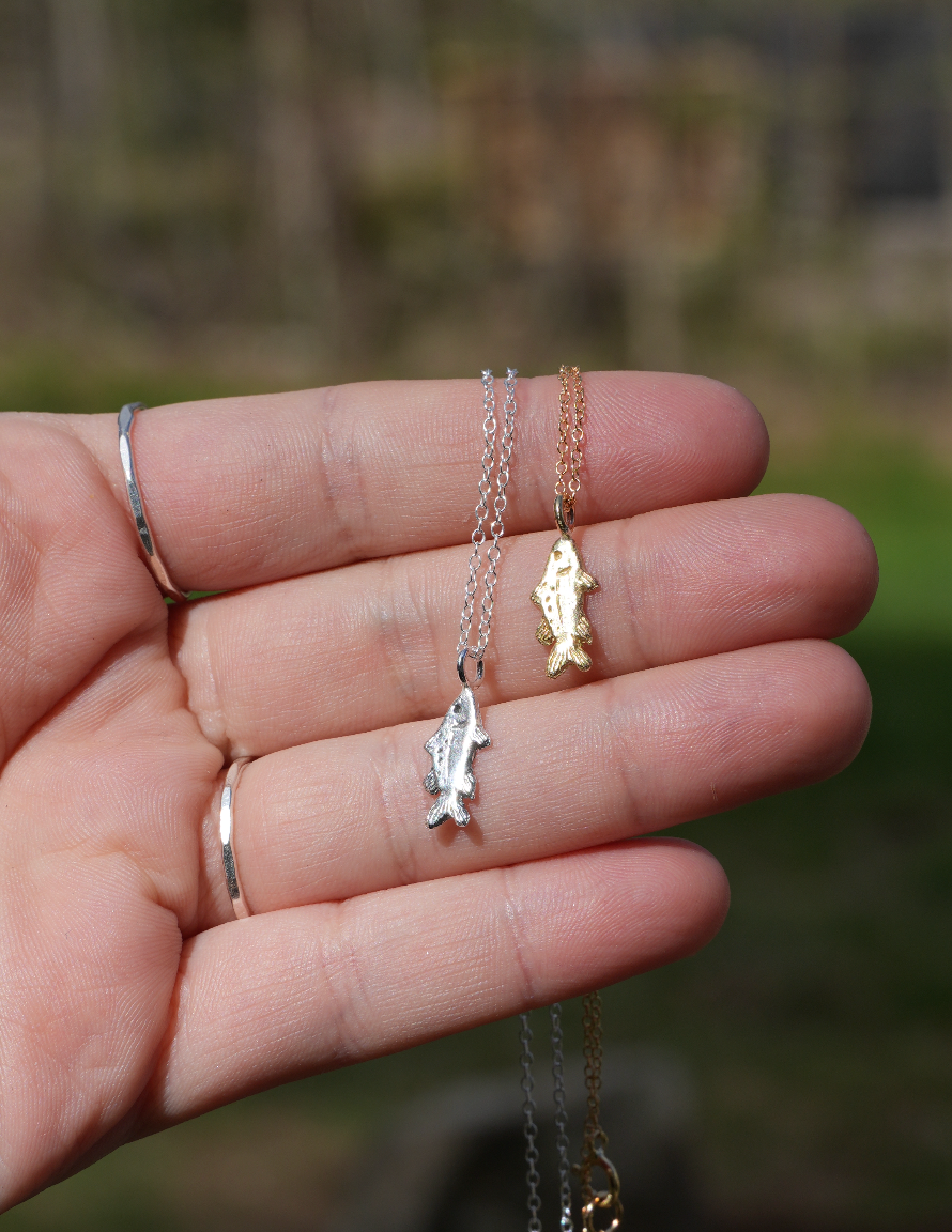 Mini Fish Necklace | MTO