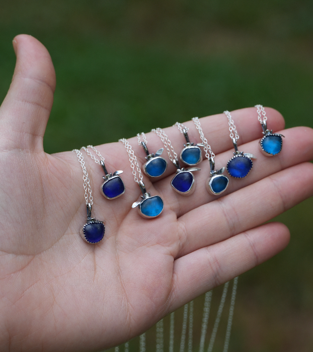 Blueberry Pendant | Ready to Ship!