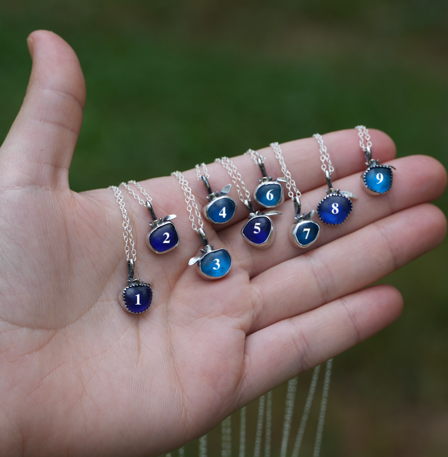 Blueberry Pendant | Ready to Ship!