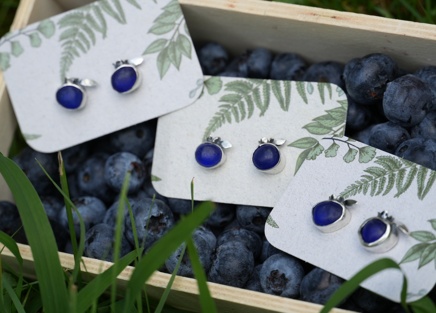 Blueberry Studs | Ready to Ship!