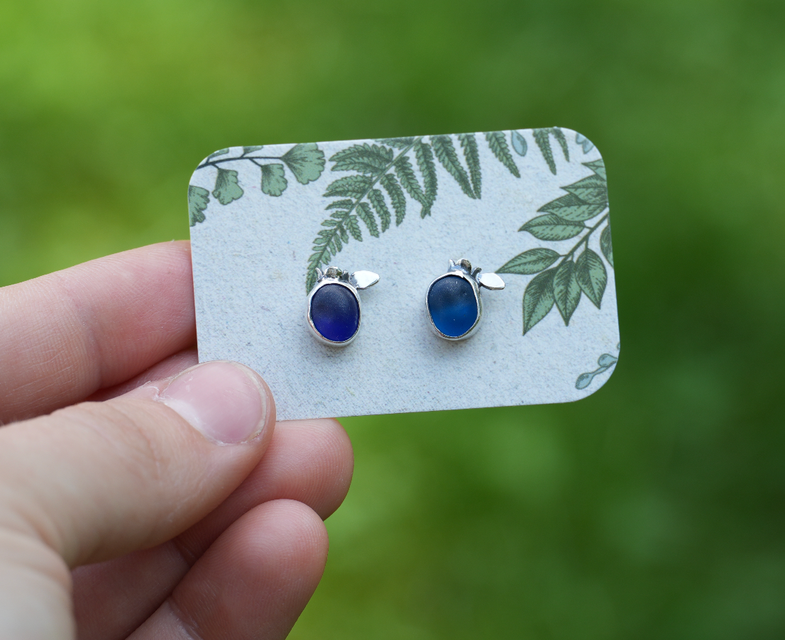 Blueberry Studs | Ready to Ship!