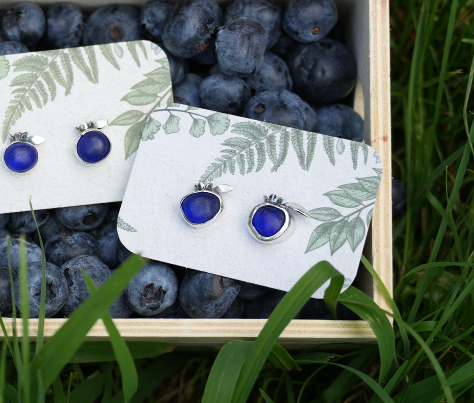 Blueberry Studs | Ready to Ship!