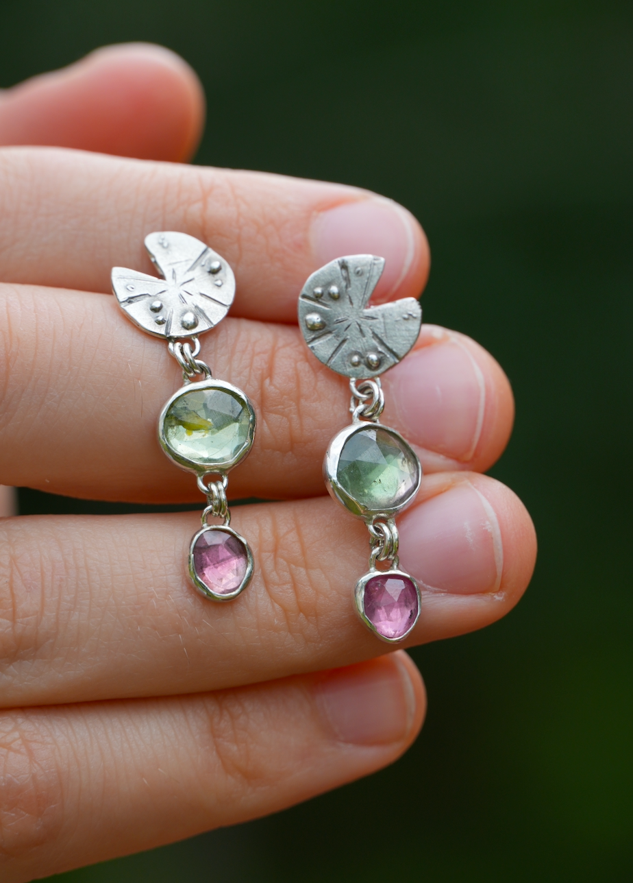 Lily Pad Studs | Ready to Ship