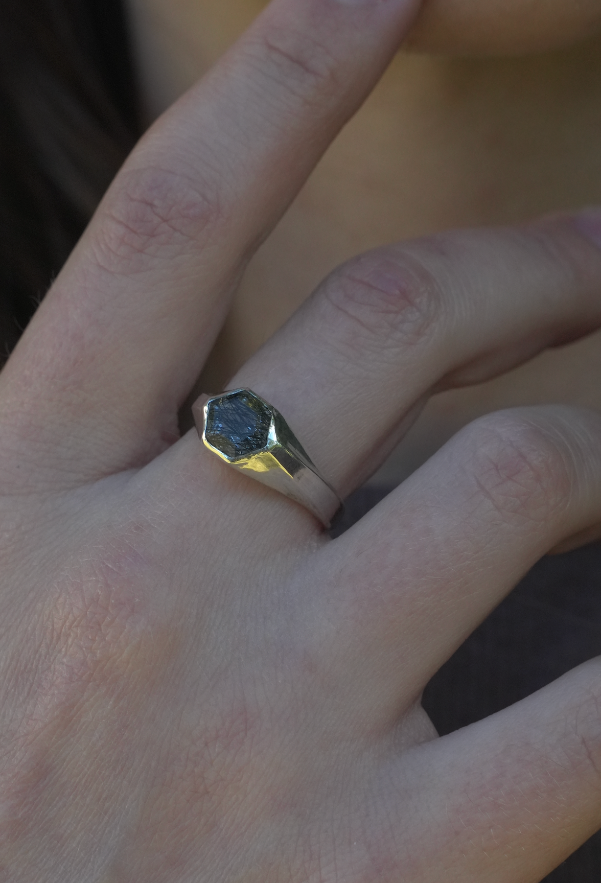 Equinox Quartz Ring | Size 8