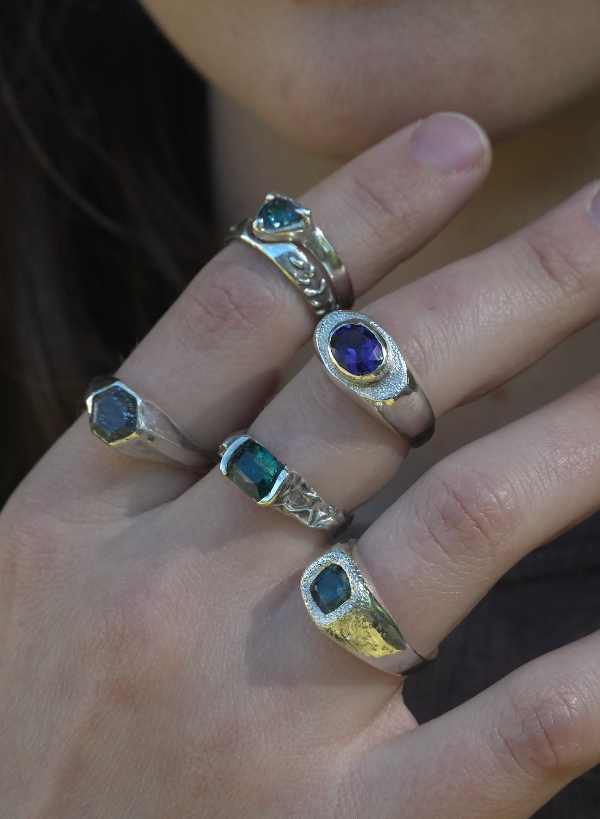 Equinox Kyanite Ring | Size 6.5
