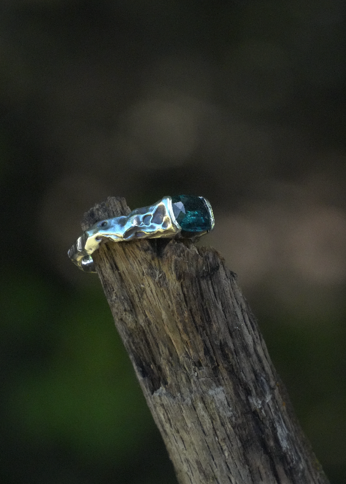 Equinox Kyanite Ring | Made-To-Order
