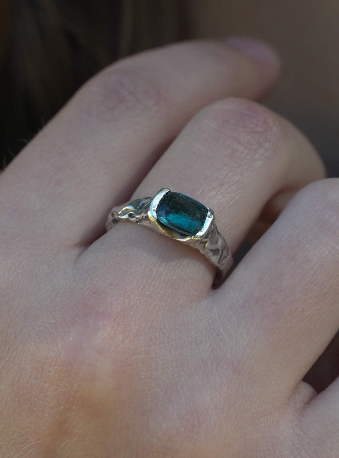 Equinox Kyanite Ring | Made-To-Order