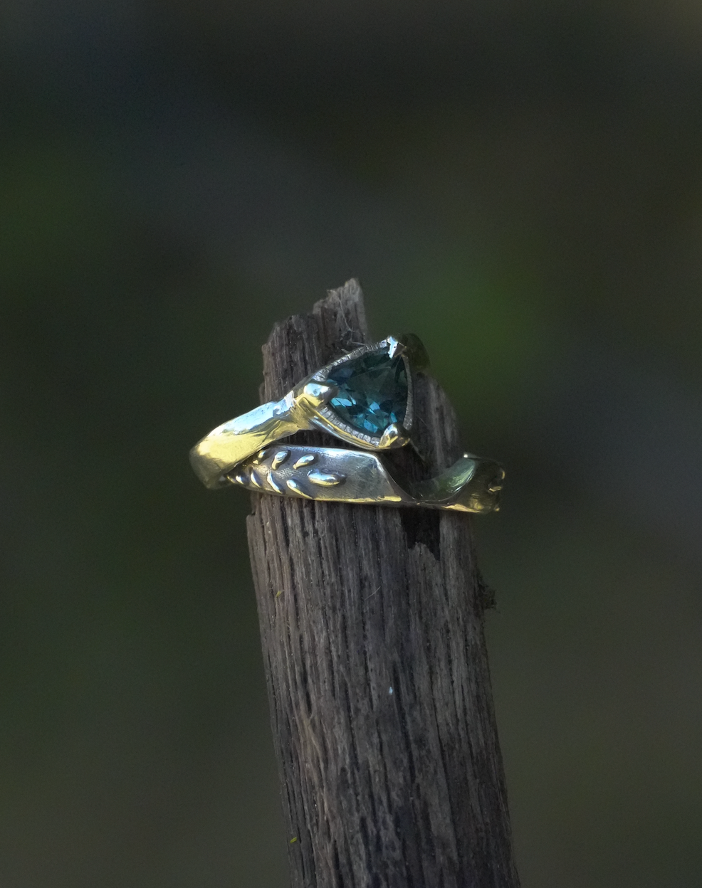 Equinox Topaz Ring Set | Size 5.5