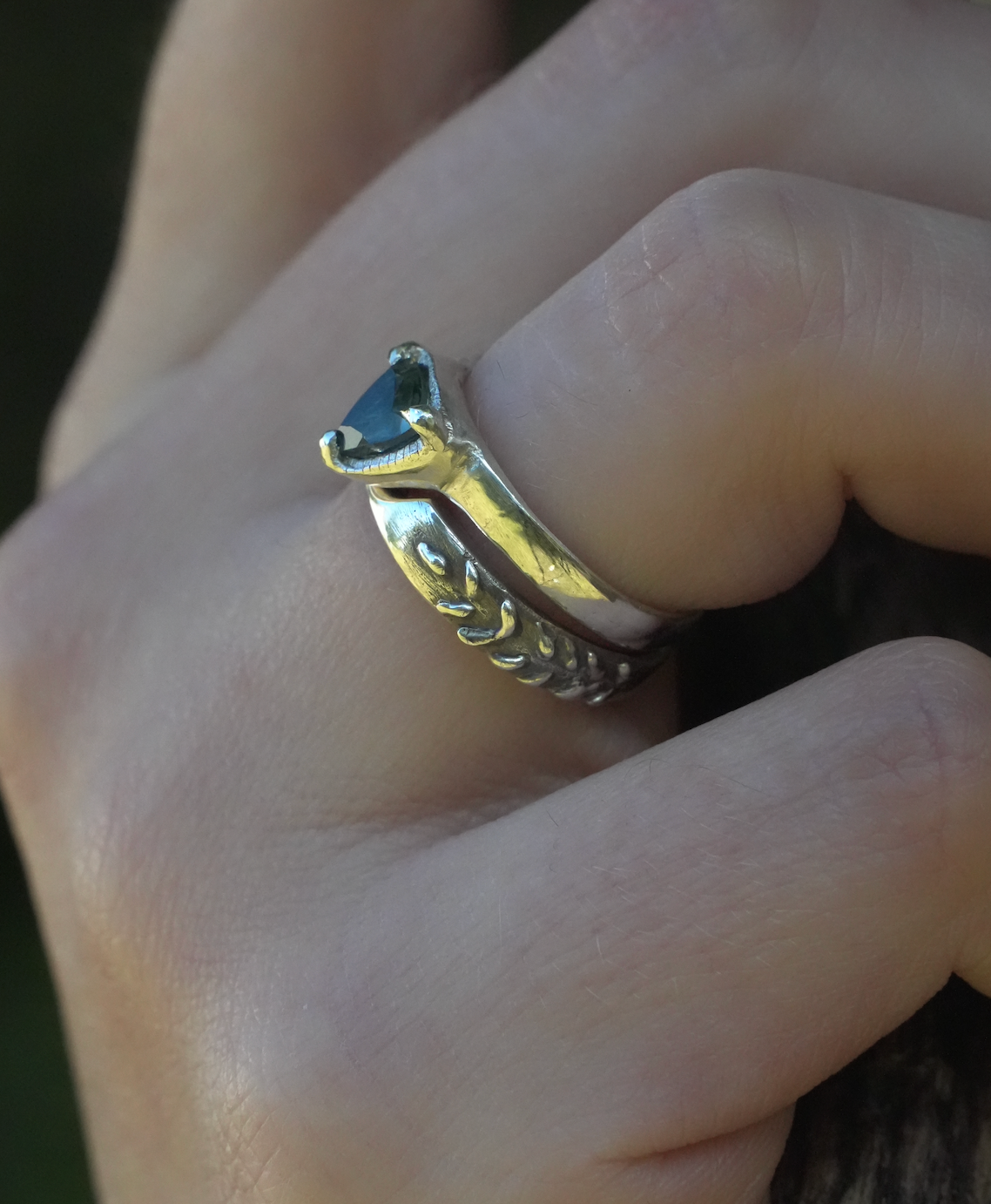 Equinox Topaz Ring Set | Size 5.5