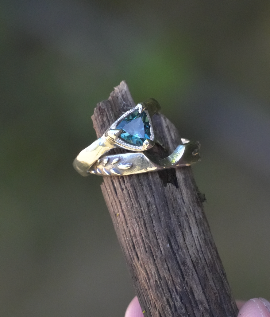 Equinox Topaz Ring Set | Size 5.5