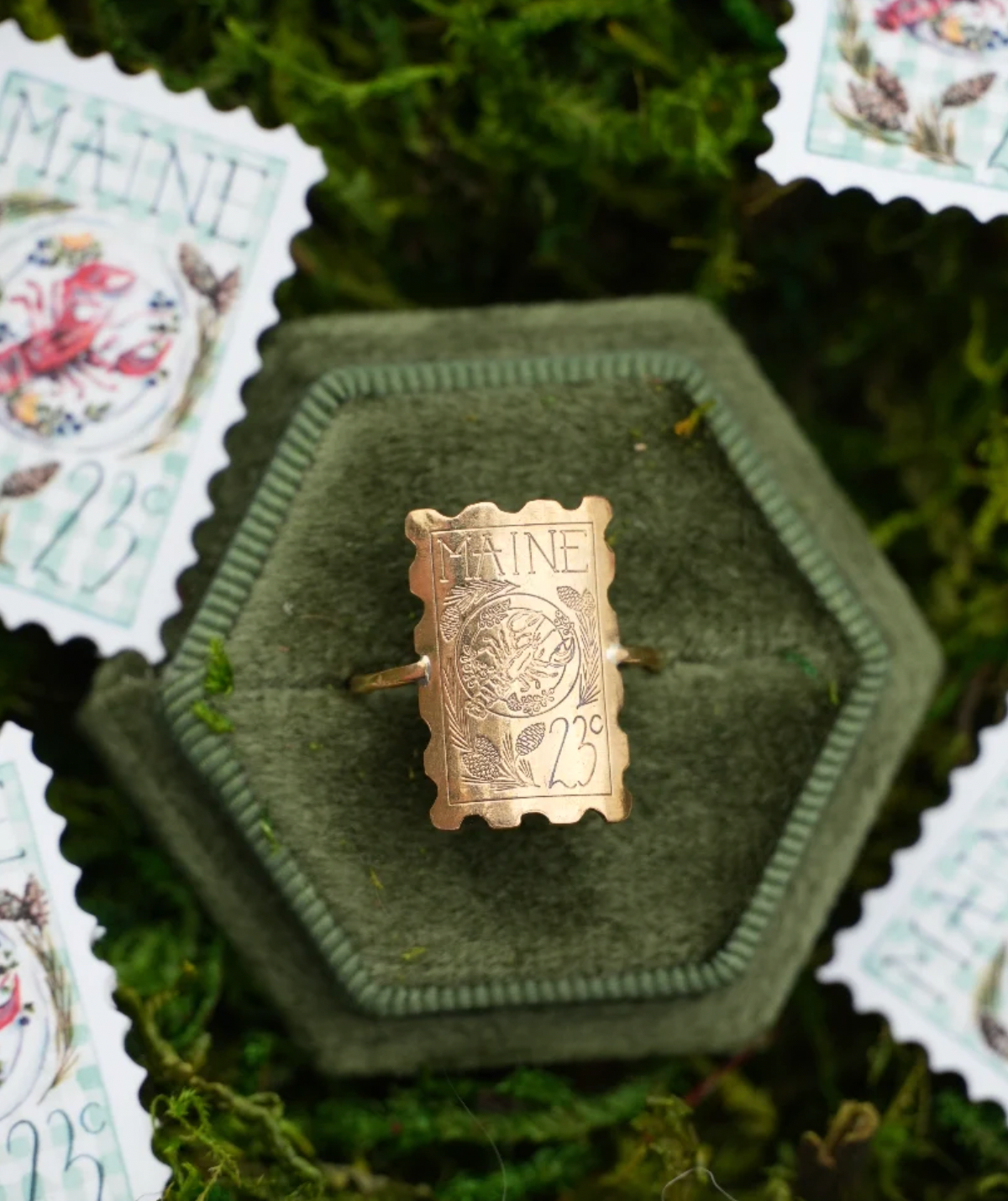 State Stamp Ring | Made-To-Order