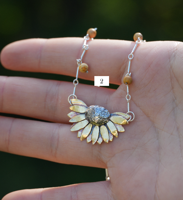 Sunflower Necklaces