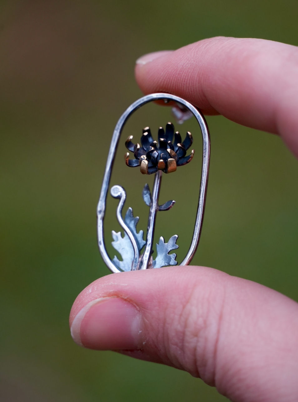 Chrysanthemum Earrings | Ready to Ship