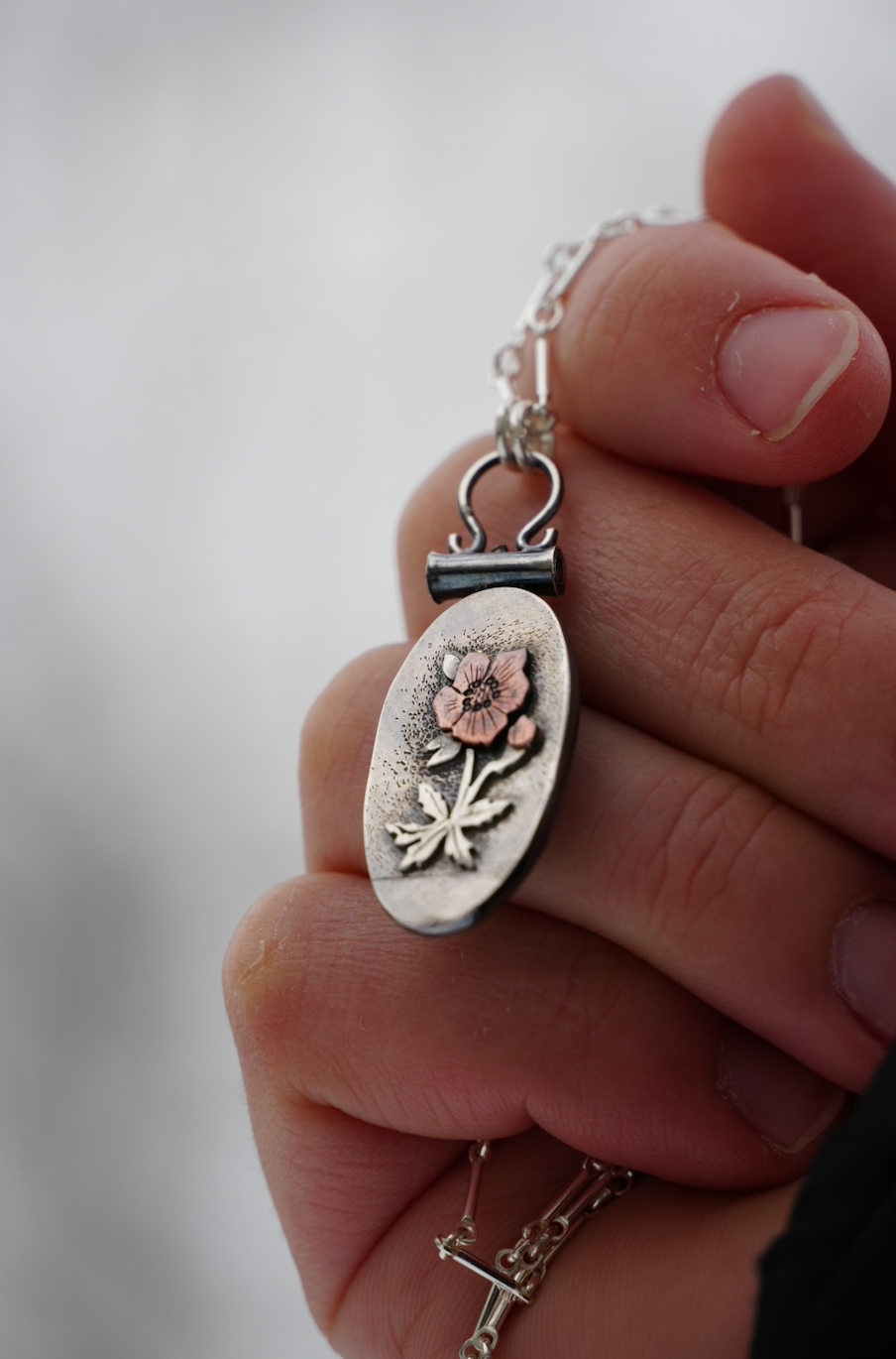 Hellebore Necklace | Ready-to-Ship